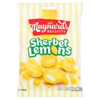 Bassetts Sherbet Lemons - 192g Bag (OUT OF STOCK) Bassetts Sherbet Lemons - 192g Bag (OUT OF STOCK)